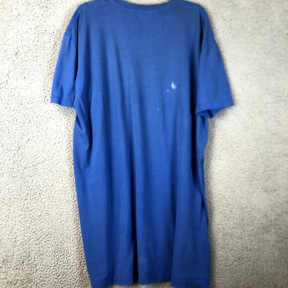 Vintage Creative Apparel Concept T Shirt Size XL Cat with Coffee Humor Sleep top - Picture 2 of 6